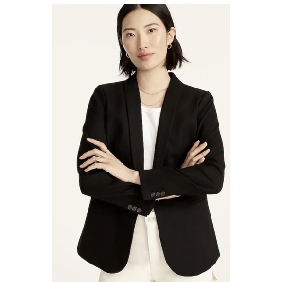 J. Crew Parke Blazer in Wool Flannel - Picture 8 of 9